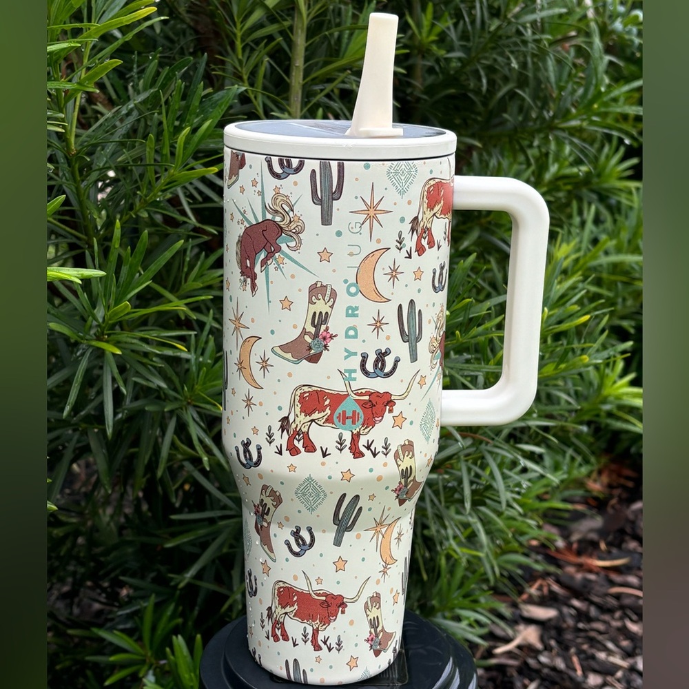 40oz. HydroJug Traveler Cup in Western Print